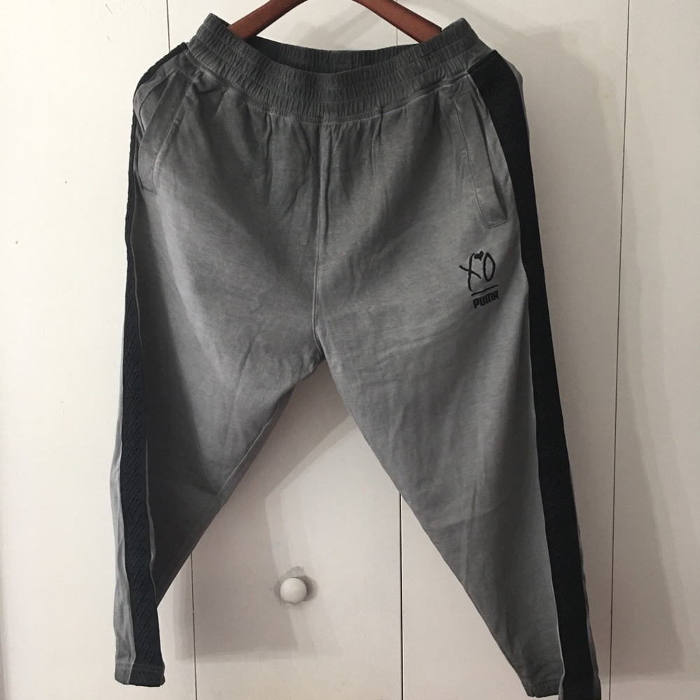 PUMA XO WASHED PANTS SZ M
